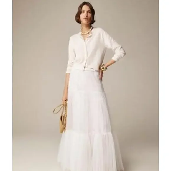Crew Factory Skirts Nwt J Crew Collection Tiered Tulle